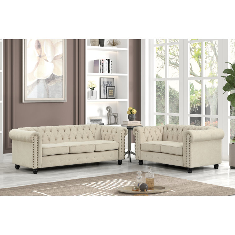 USLivings 2 - Piece Living Room Set | Wayfair